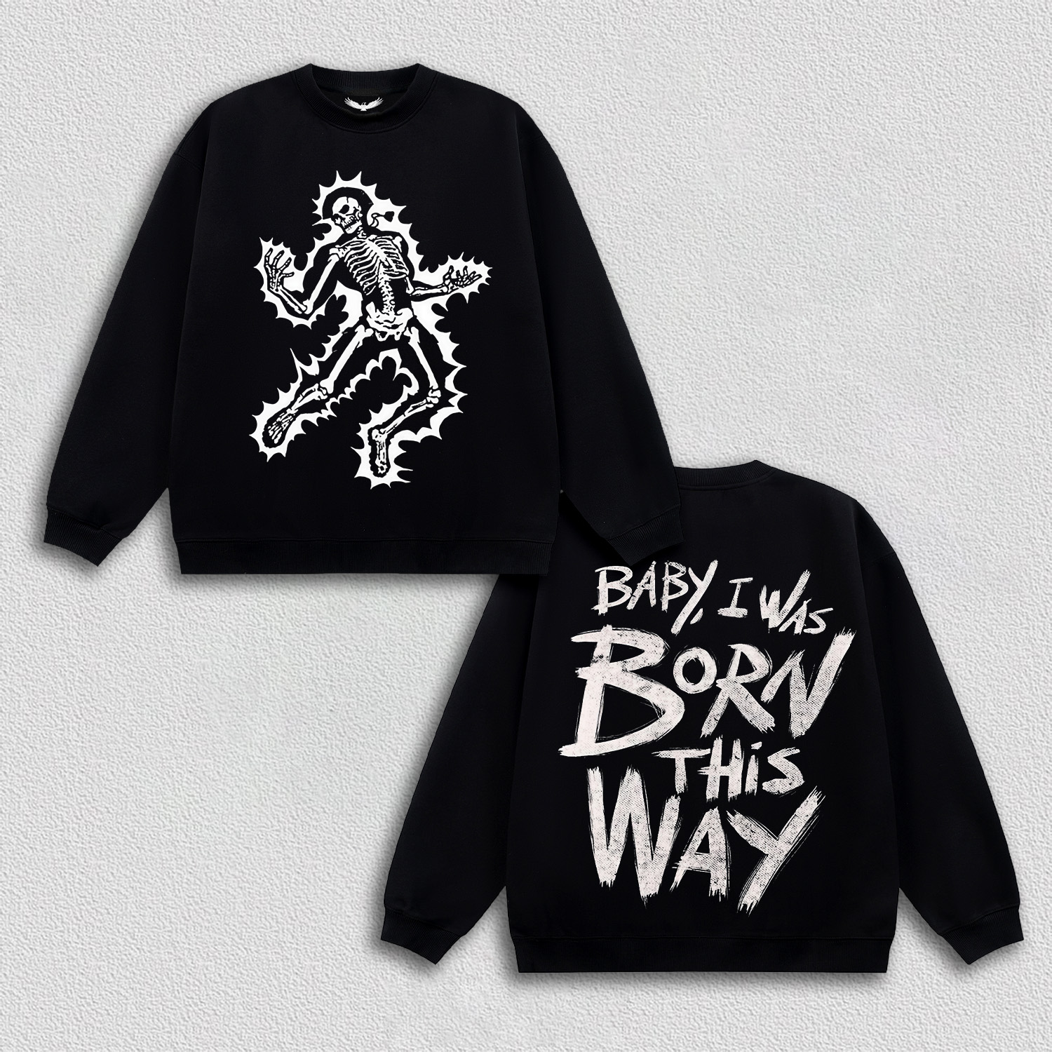 "Born This Way" Skeleton - Themed T-Shirt-DS
