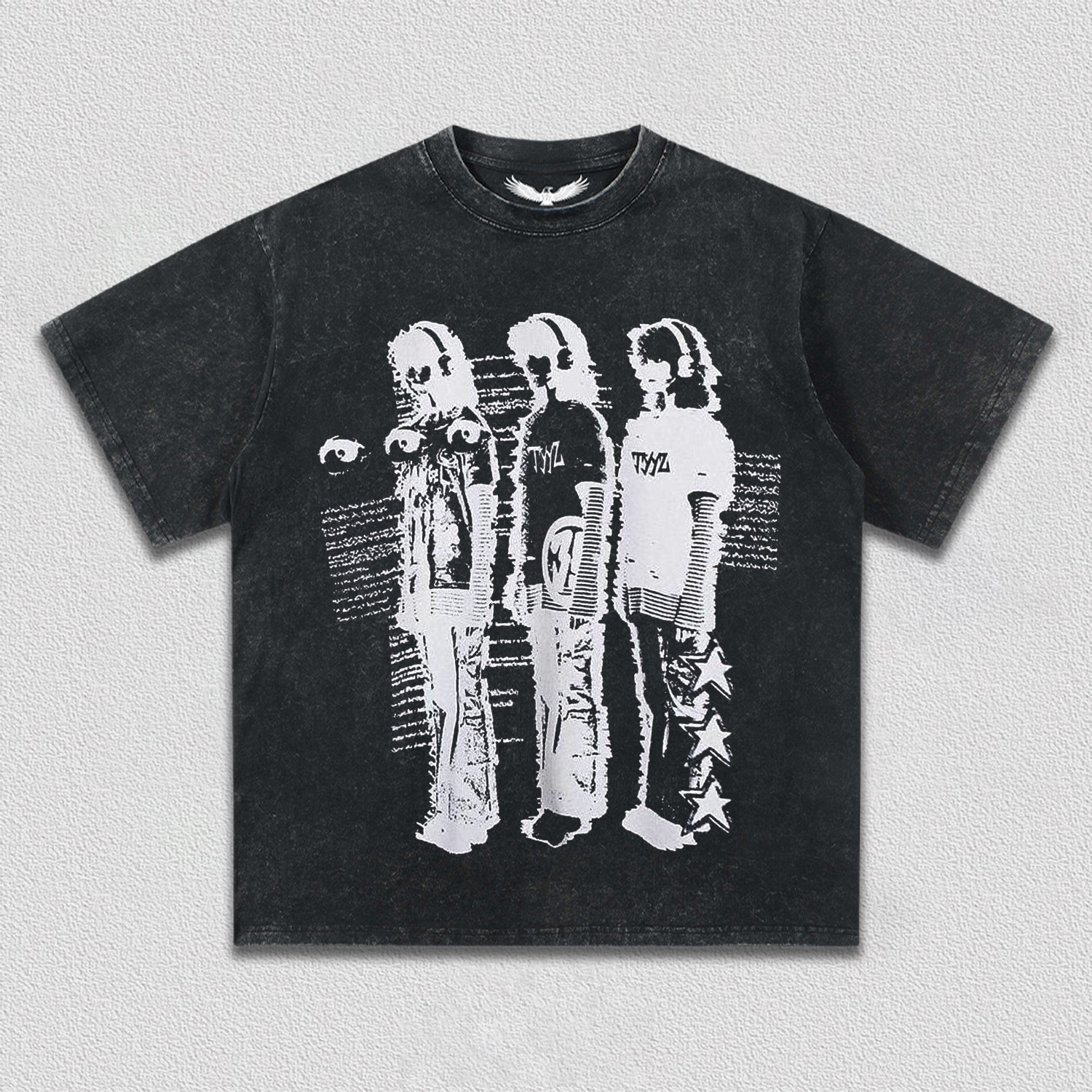 Trendy Figure Printed T-Shirt