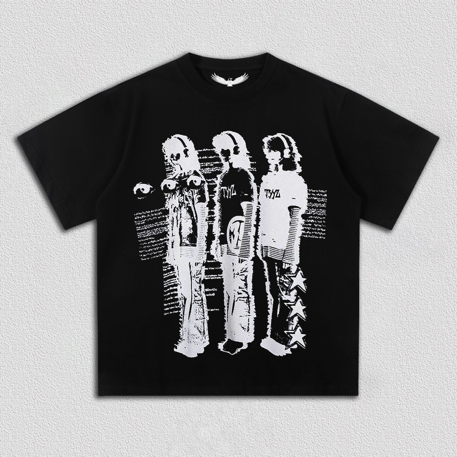 Trendy Figure Printed T-Shirt