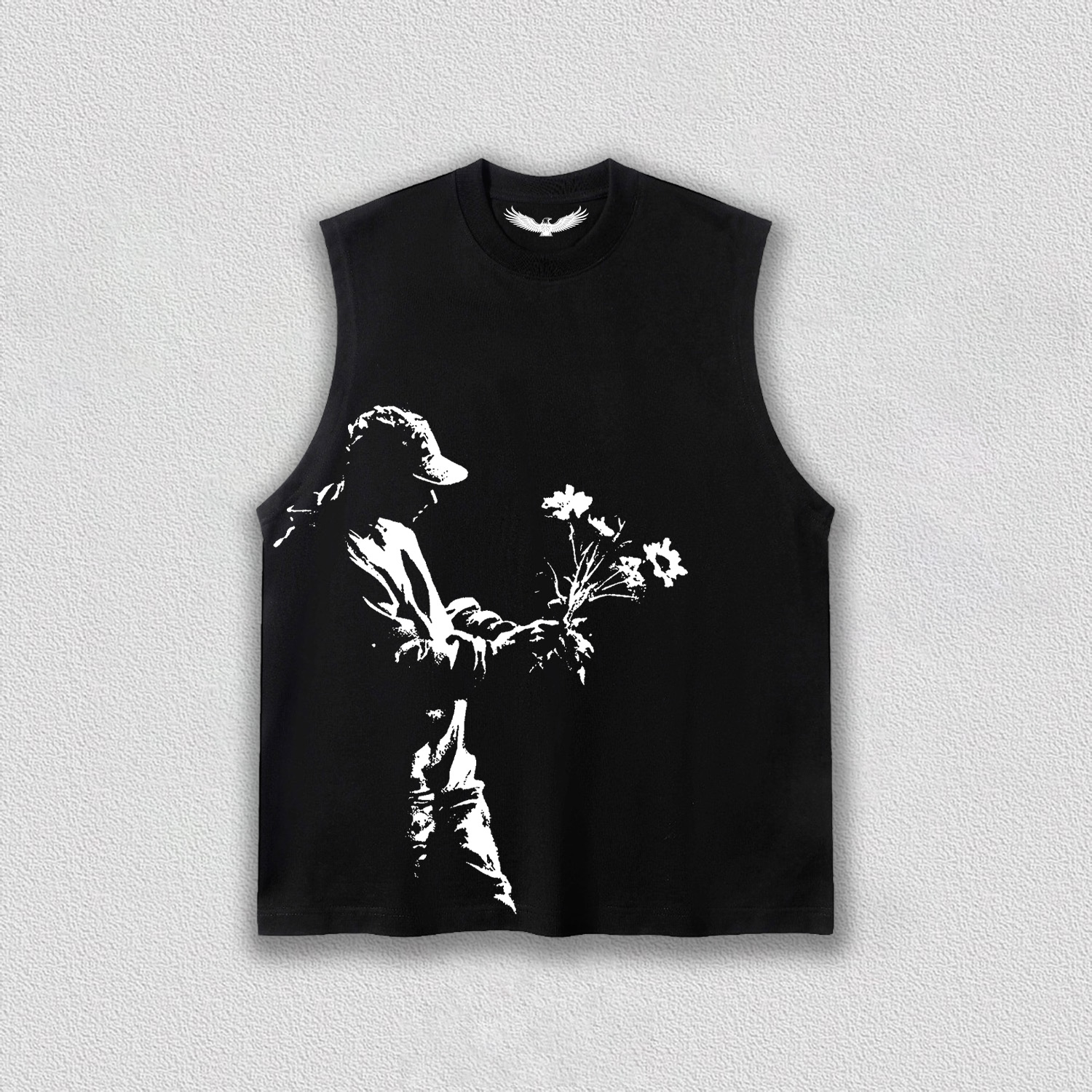 Silhouette of Flower Giver T-Shirt