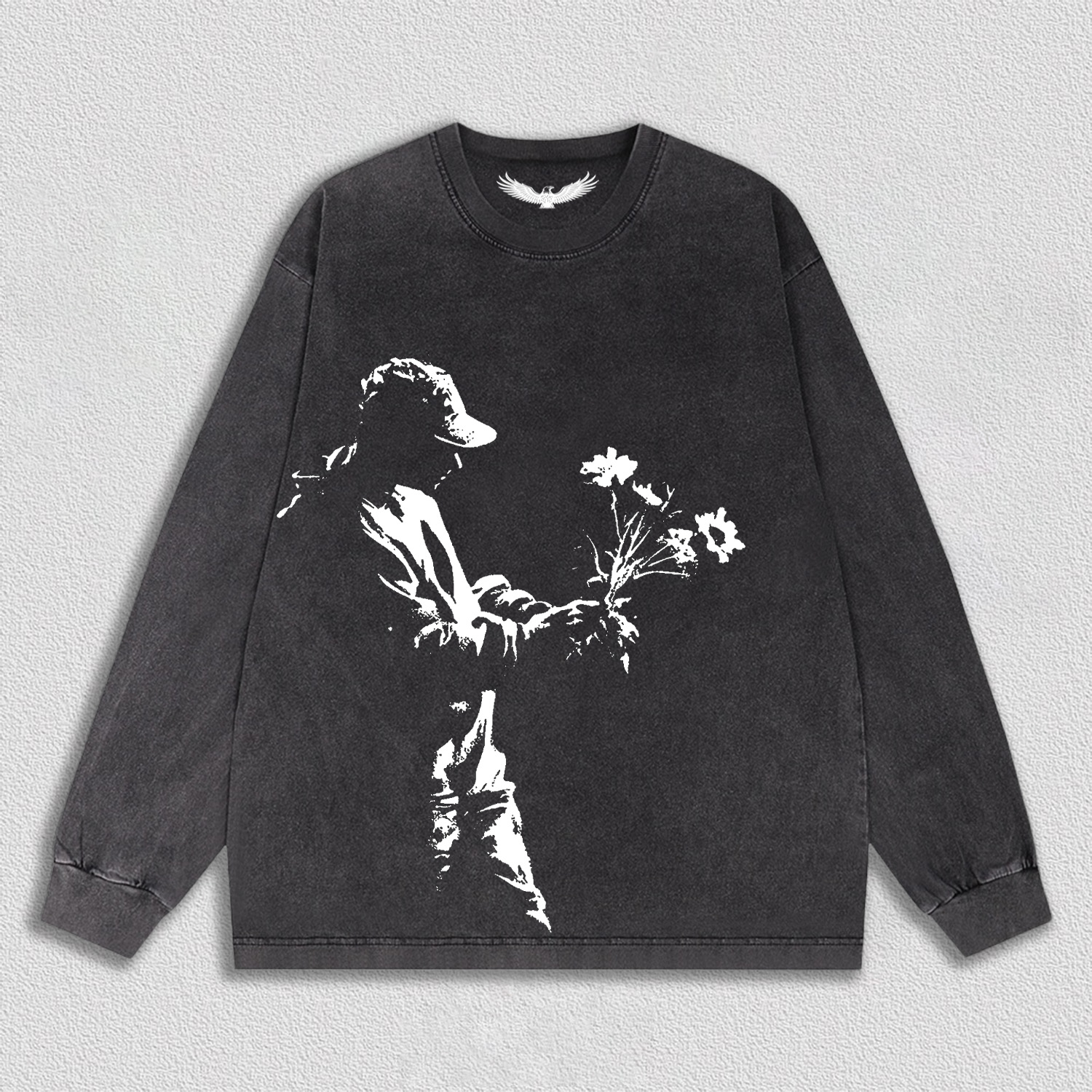 Silhouette of Flower Giver T-Shirt