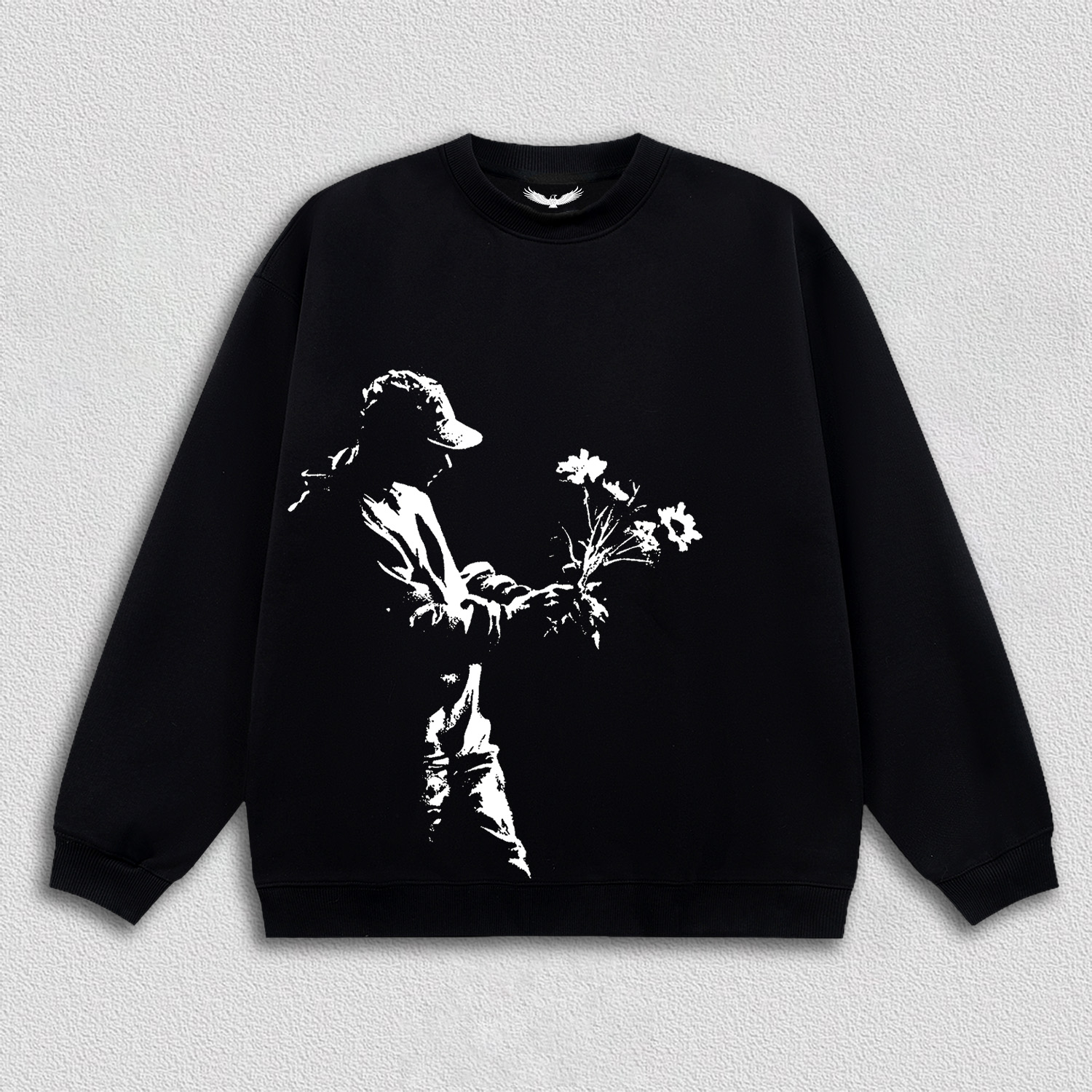 Silhouette of Flower Giver T-Shirt