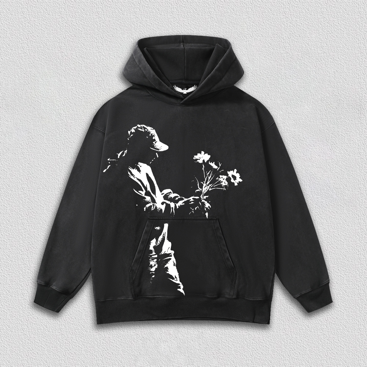 Silhouette of Flower Giver T-Shirt