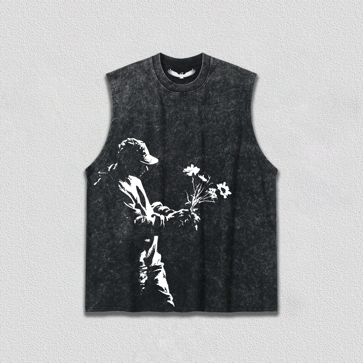 Silhouette of Flower Giver T-Shirt