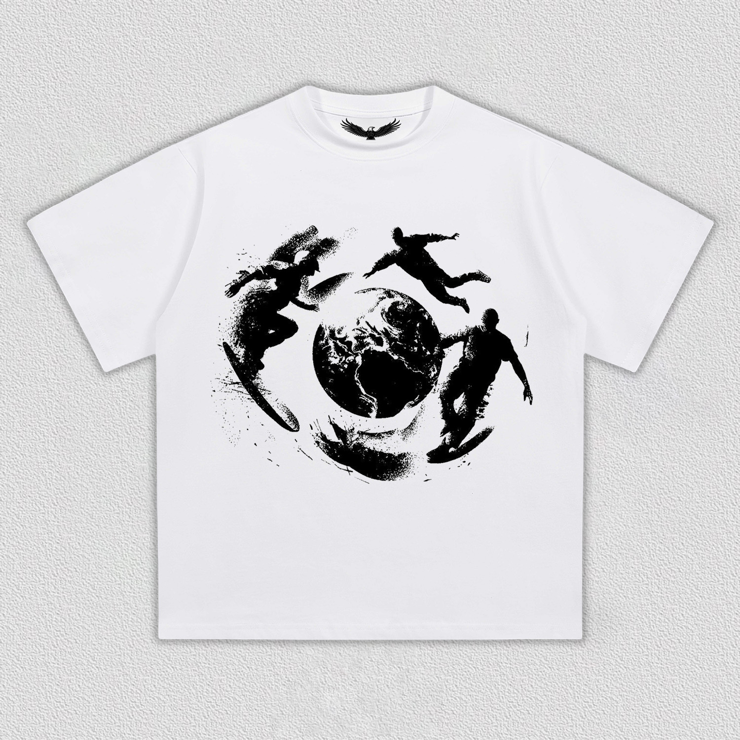 Global Skater Printed T-Shirt