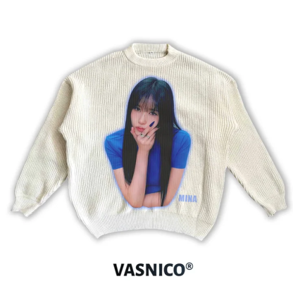 TWICE Mina Lazy Lounge Sweater