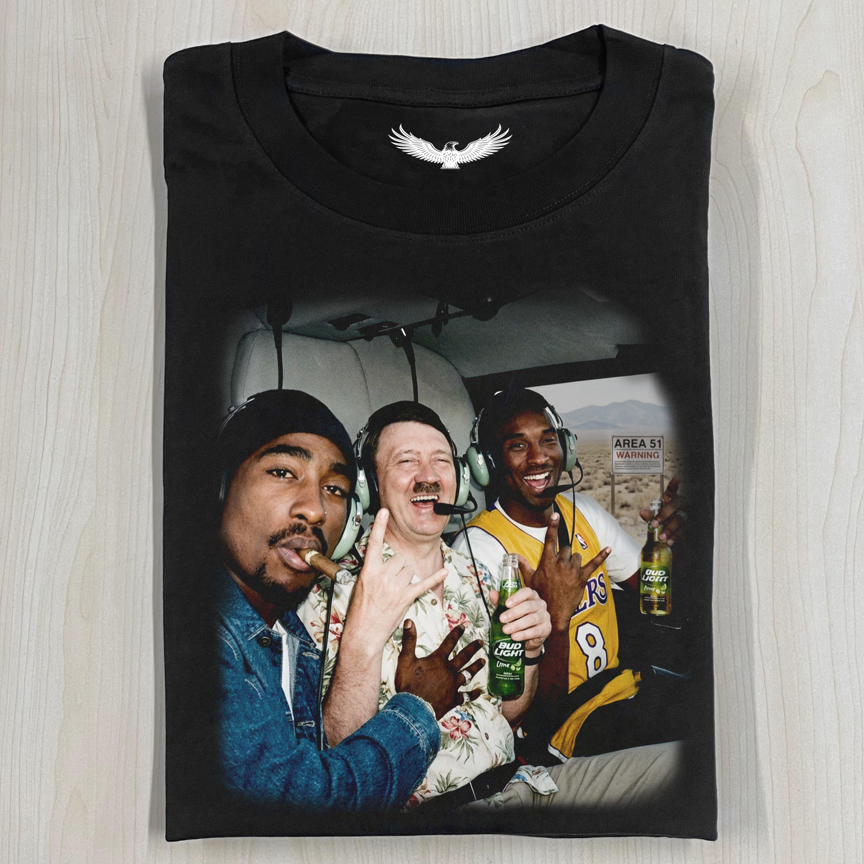 Tupac Shakur& Kobe & Wacky TEE