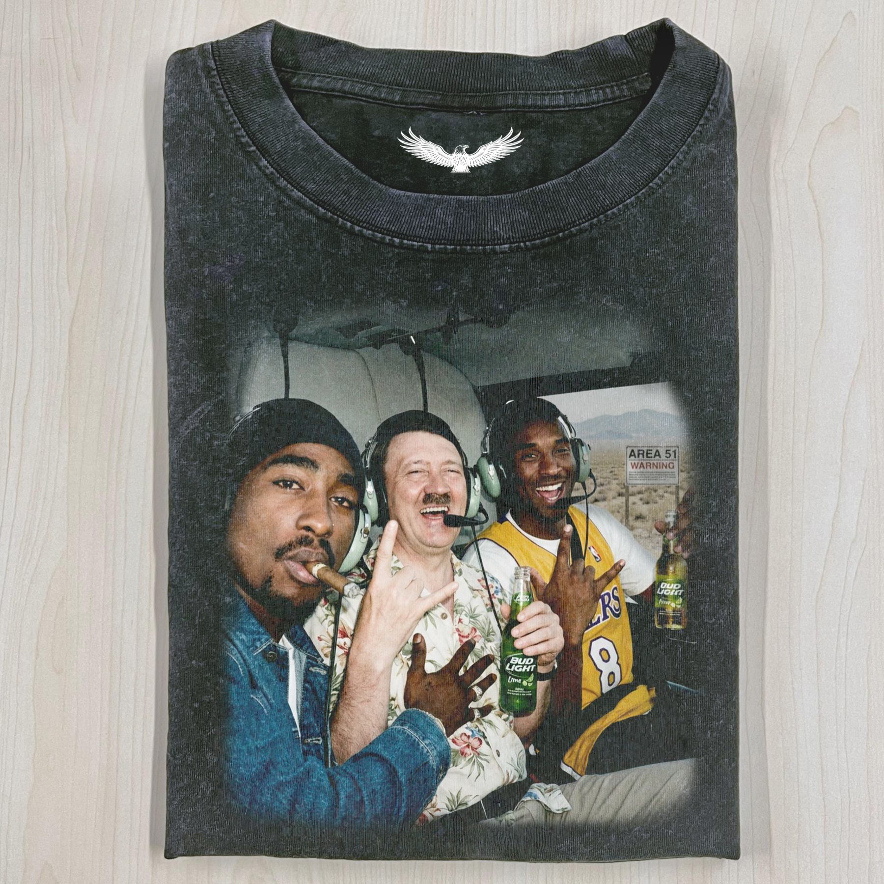 Tupac Shakur& Kobe & Wacky TEE