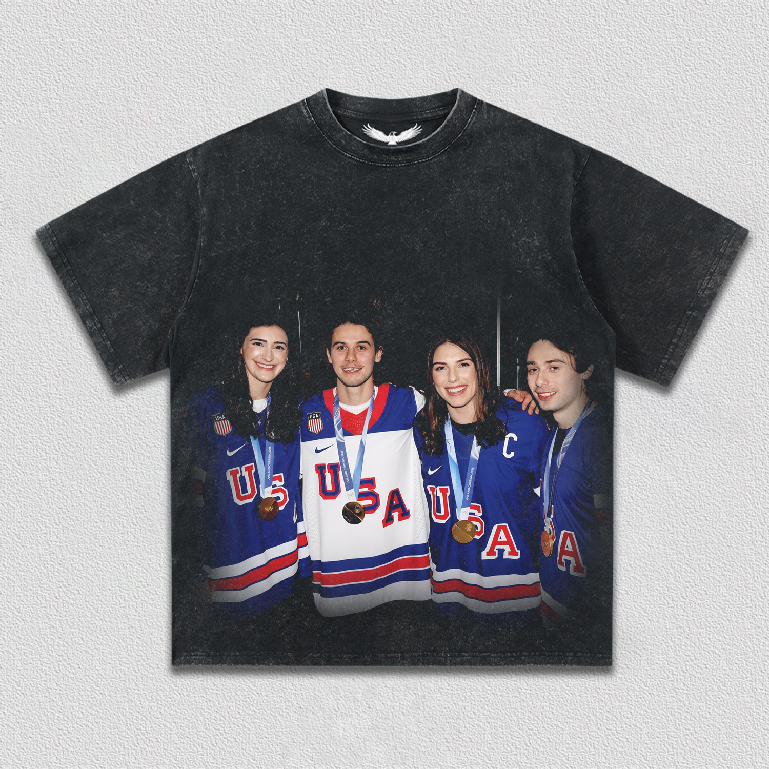USA Women's National Ice Hockey Team Tee V4