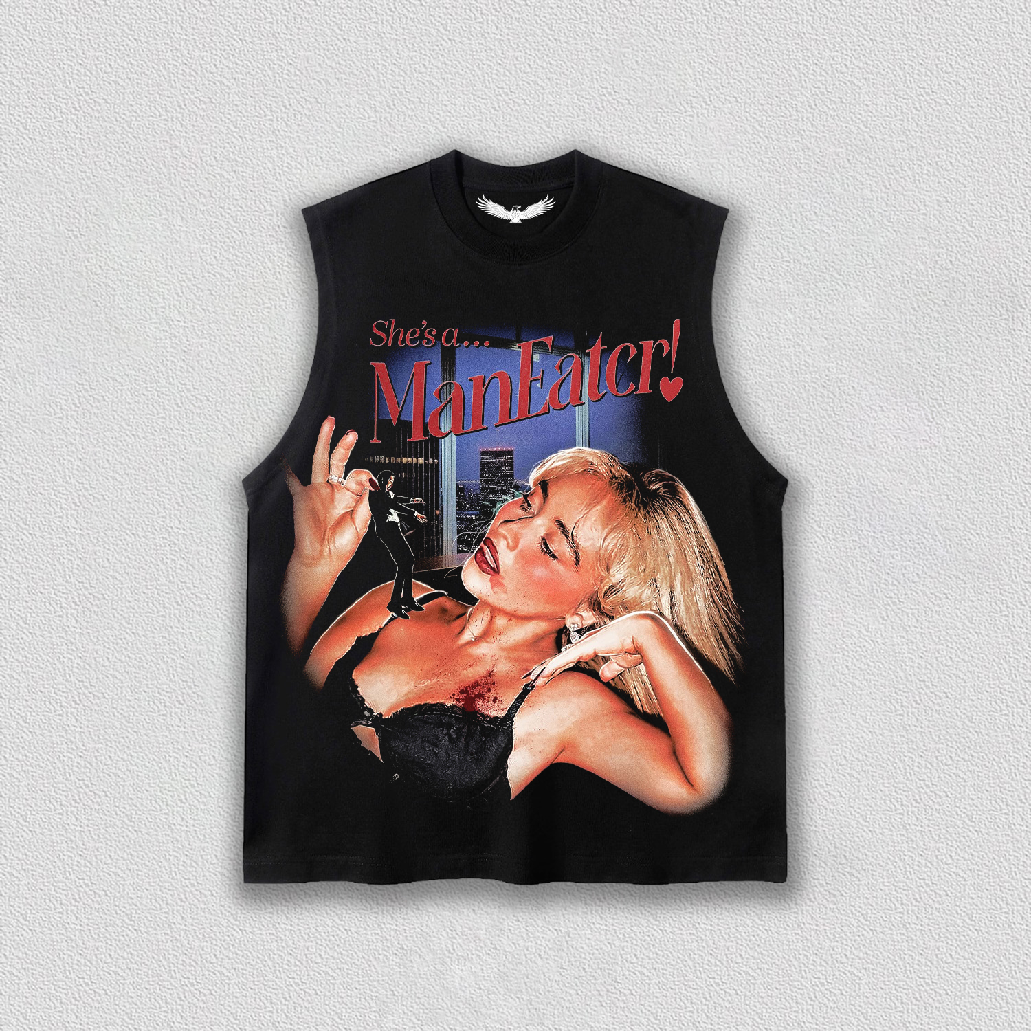 SHE'S A...MANEATCR! TEE