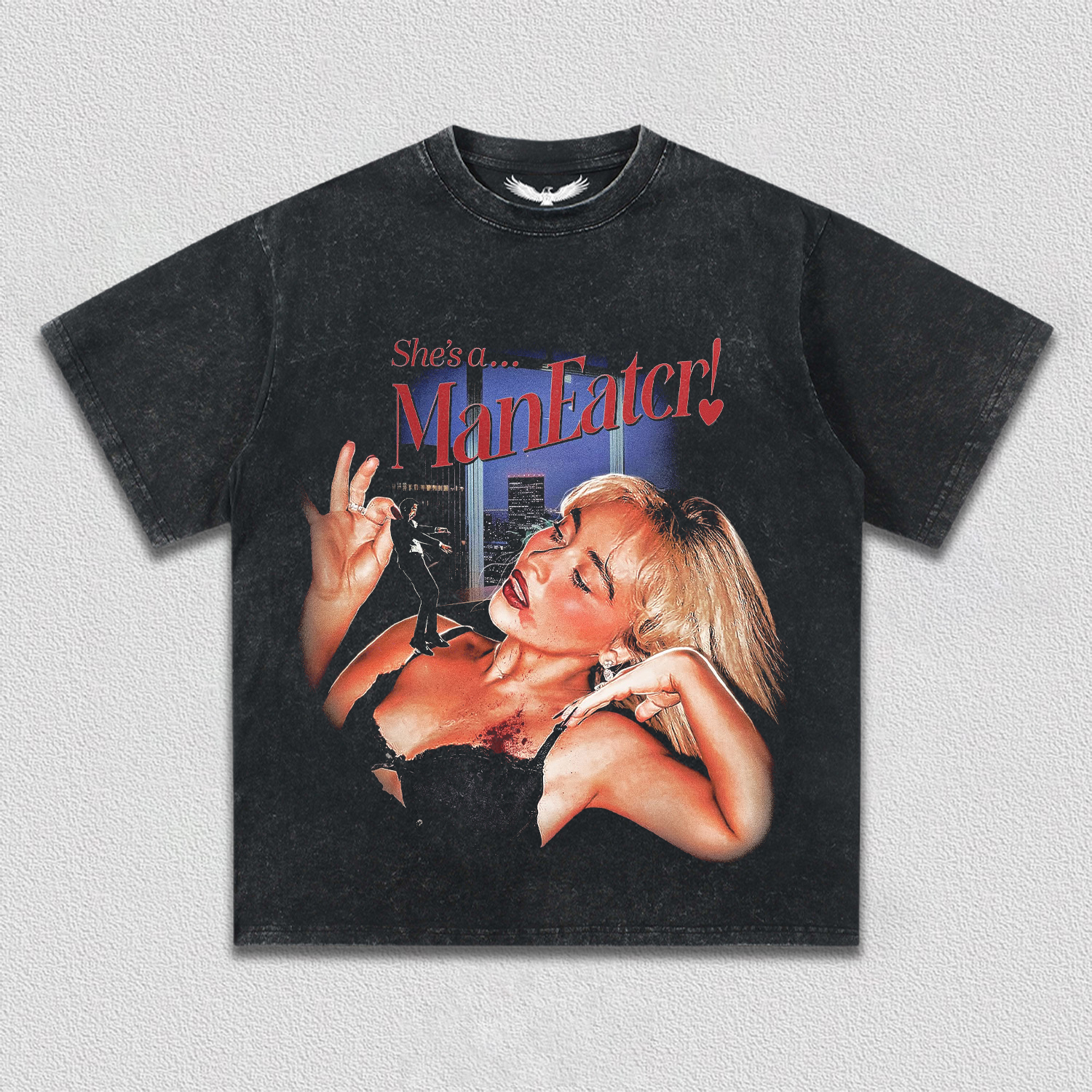 SHE'S A...MANEATCR! TEE