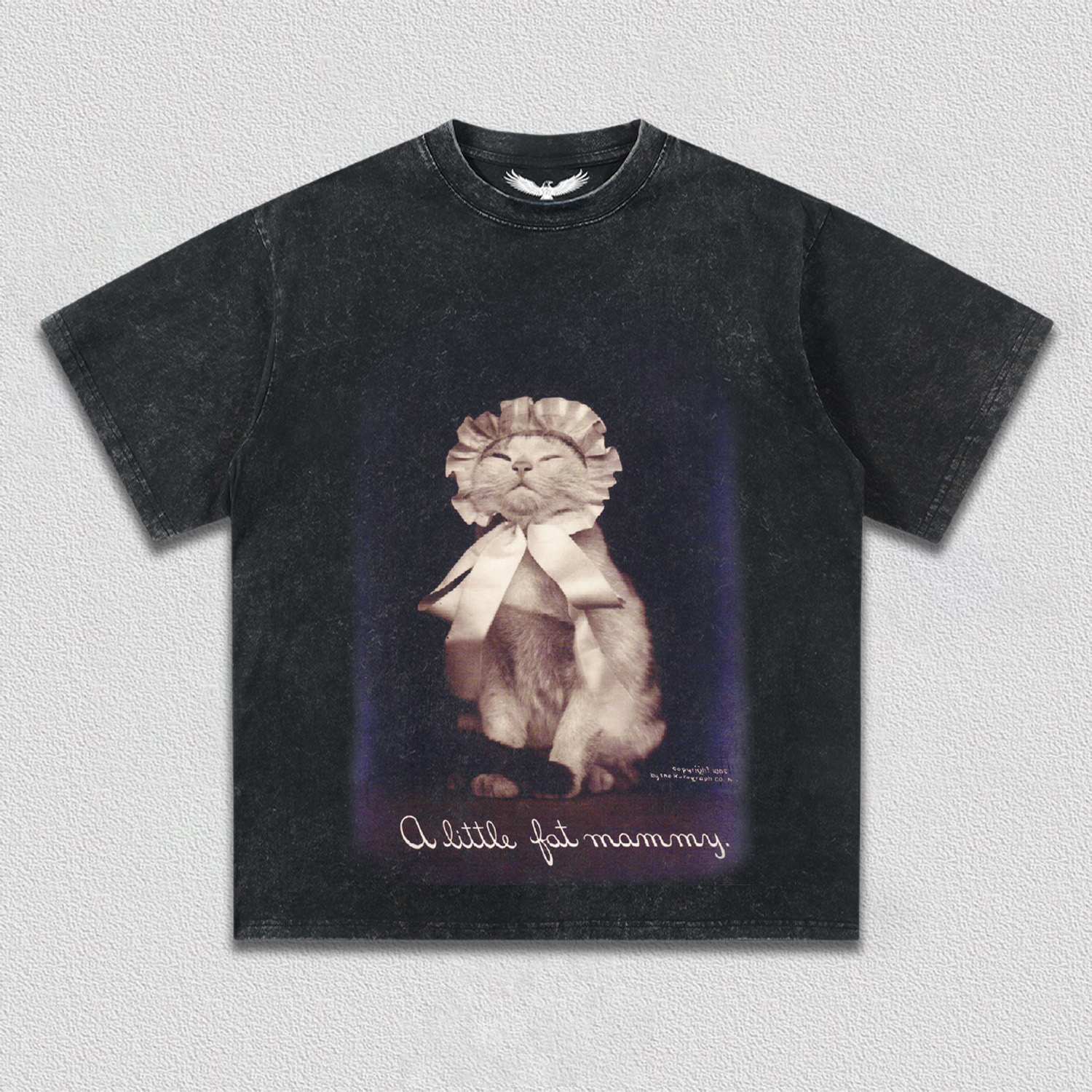 Vintage Cute Cat Art T-Shirt