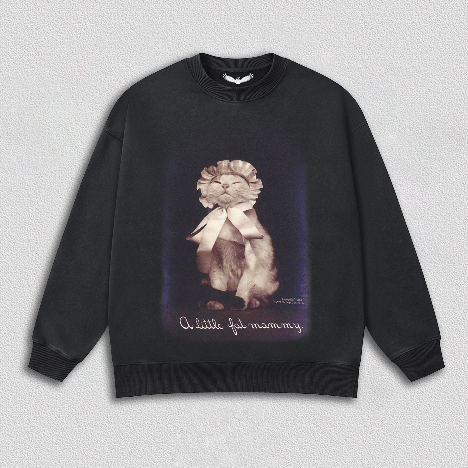 Vintage Cute Cat Art T-Shirt