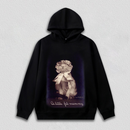 Vintage Cute Cat Art T-Shirt