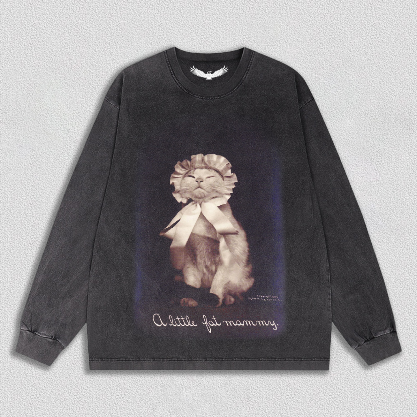 Vintage Cute Cat Art T-Shirt