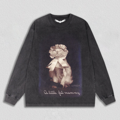 Vintage Cute Cat Art T-Shirt