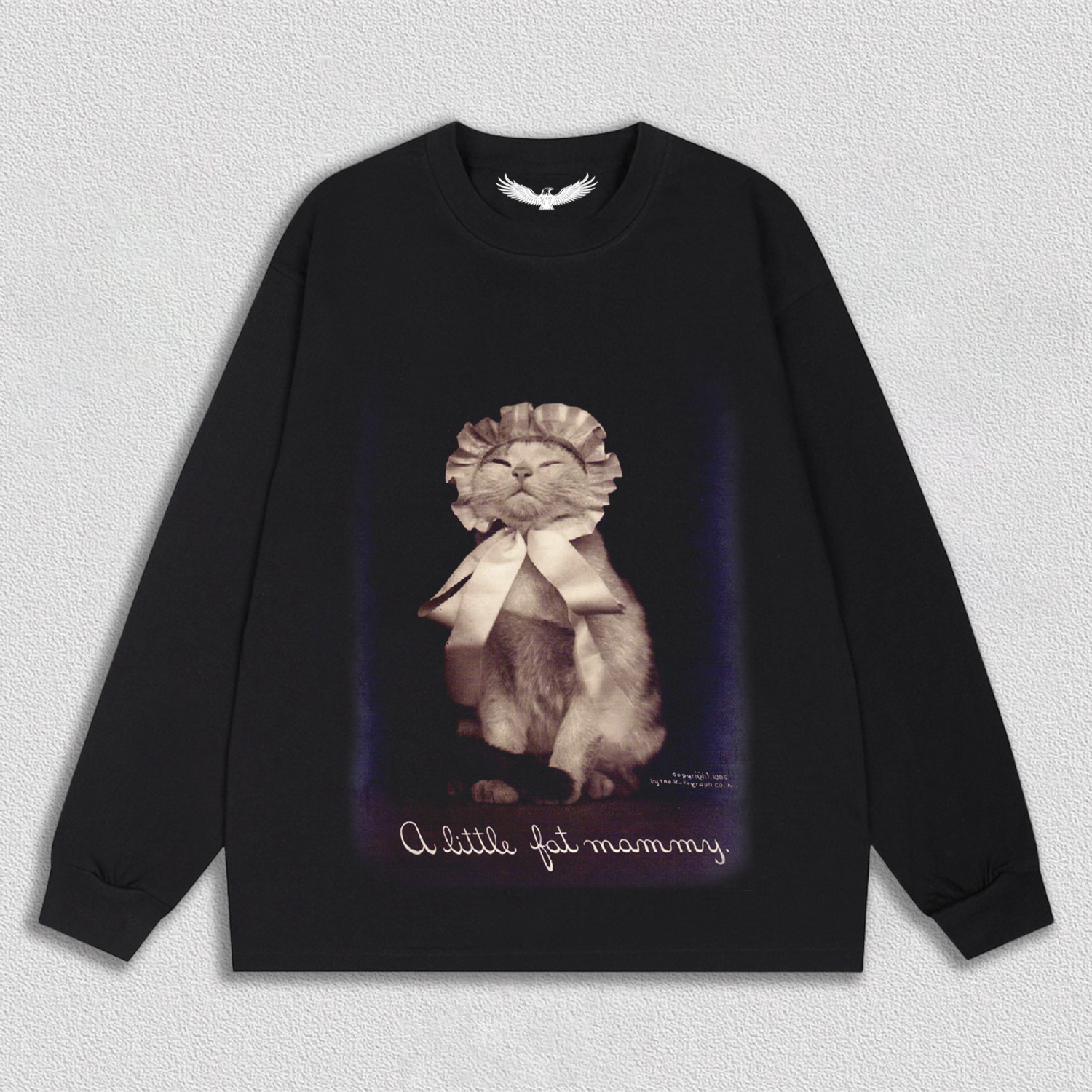 Vintage Cute Cat Art T-Shirt