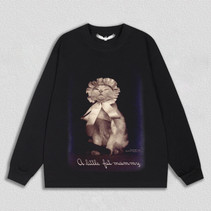 Vintage Cute Cat Art T-Shirt