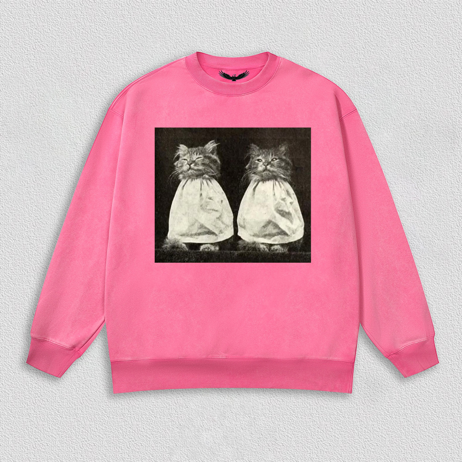 Vintage Quiet Moment of Twin Cats T-Shirt