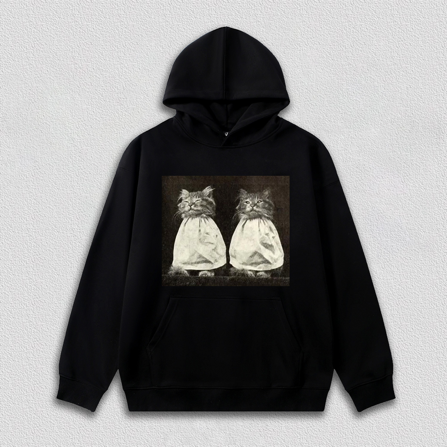 Vintage Quiet Moment of Twin Cats T-Shirt