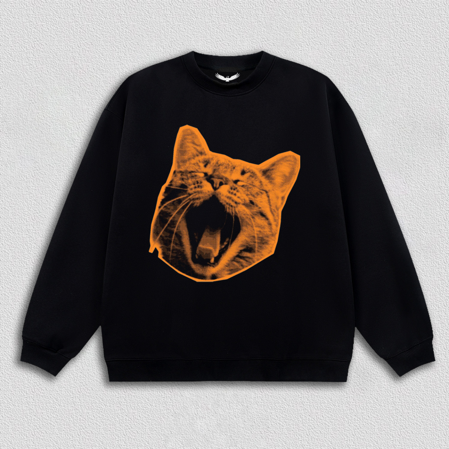 Yawning Orange Cat T-Shirt