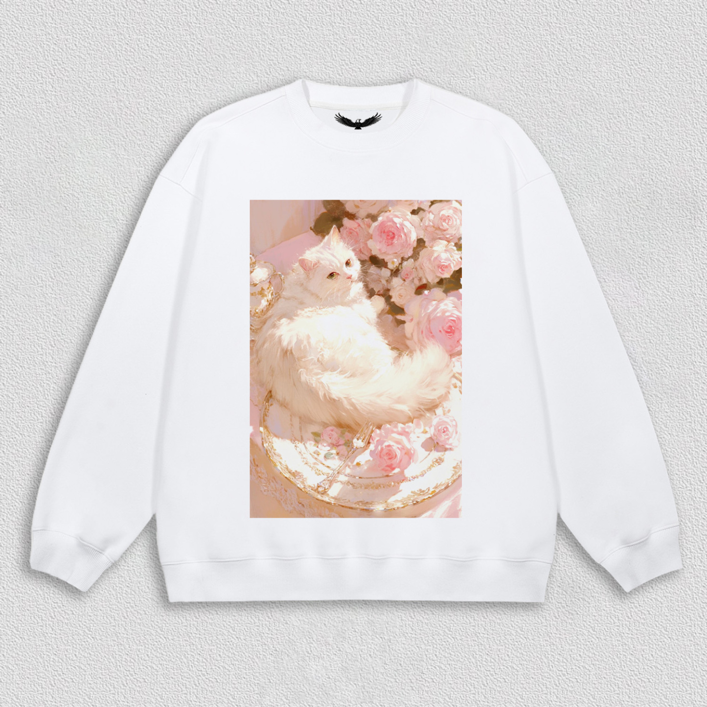 White Cat's Rose Realm T-Shirt