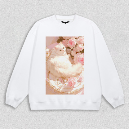 White Cat's Rose Realm T-Shirt