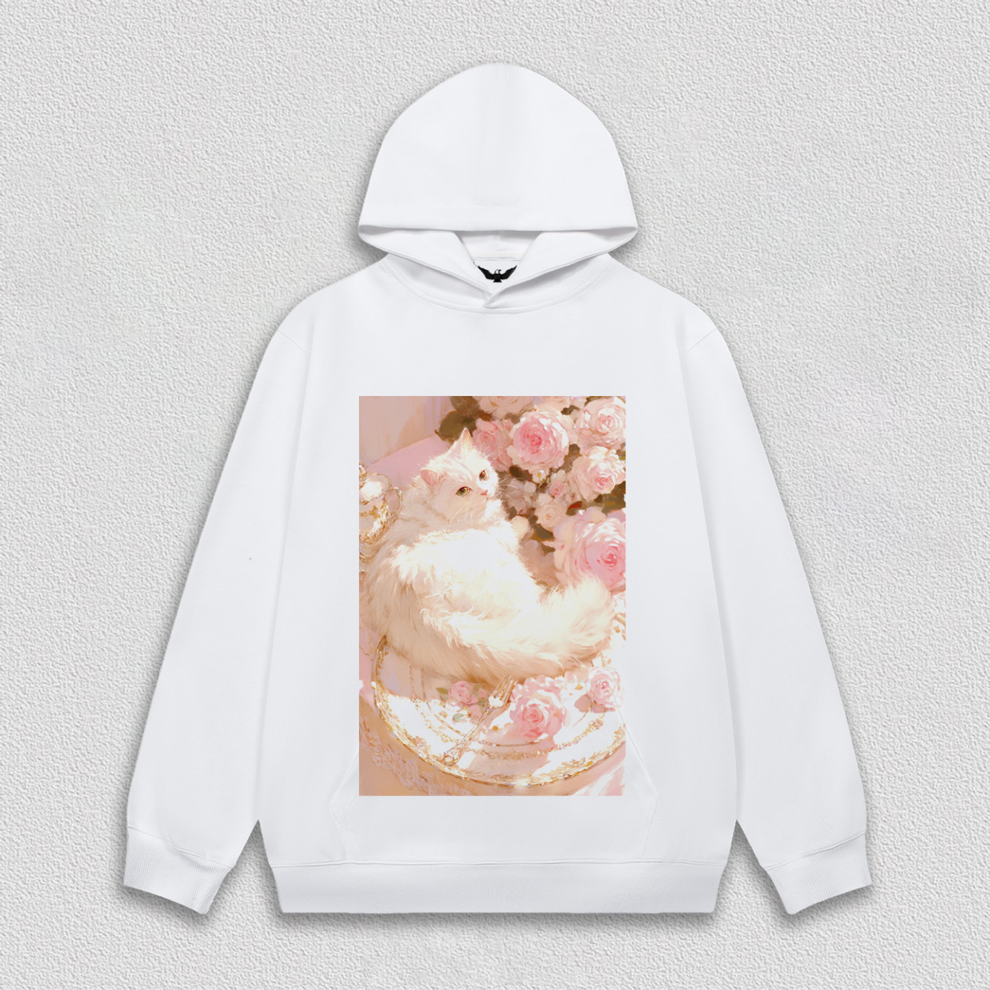 White Cat's Rose Realm T-Shirt