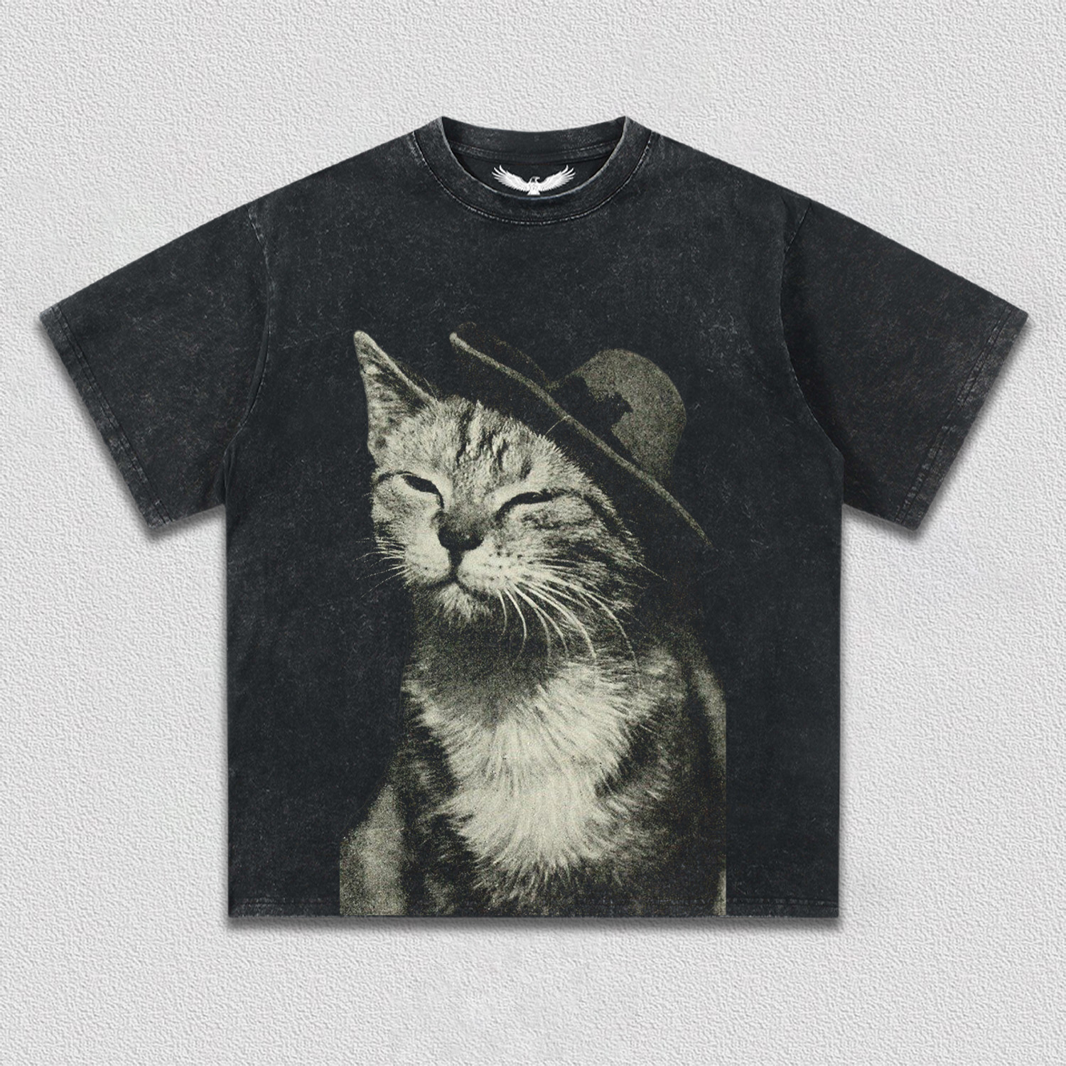 Lazy Moment of Cat with Hat T-Shirt