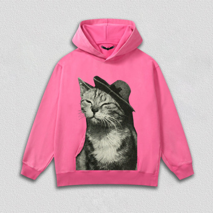 Lazy Moment of Cat with Hat T-Shirt