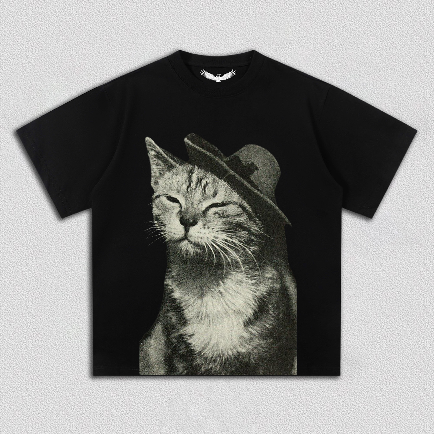 Lazy Moment of Cat with Hat T-Shirt