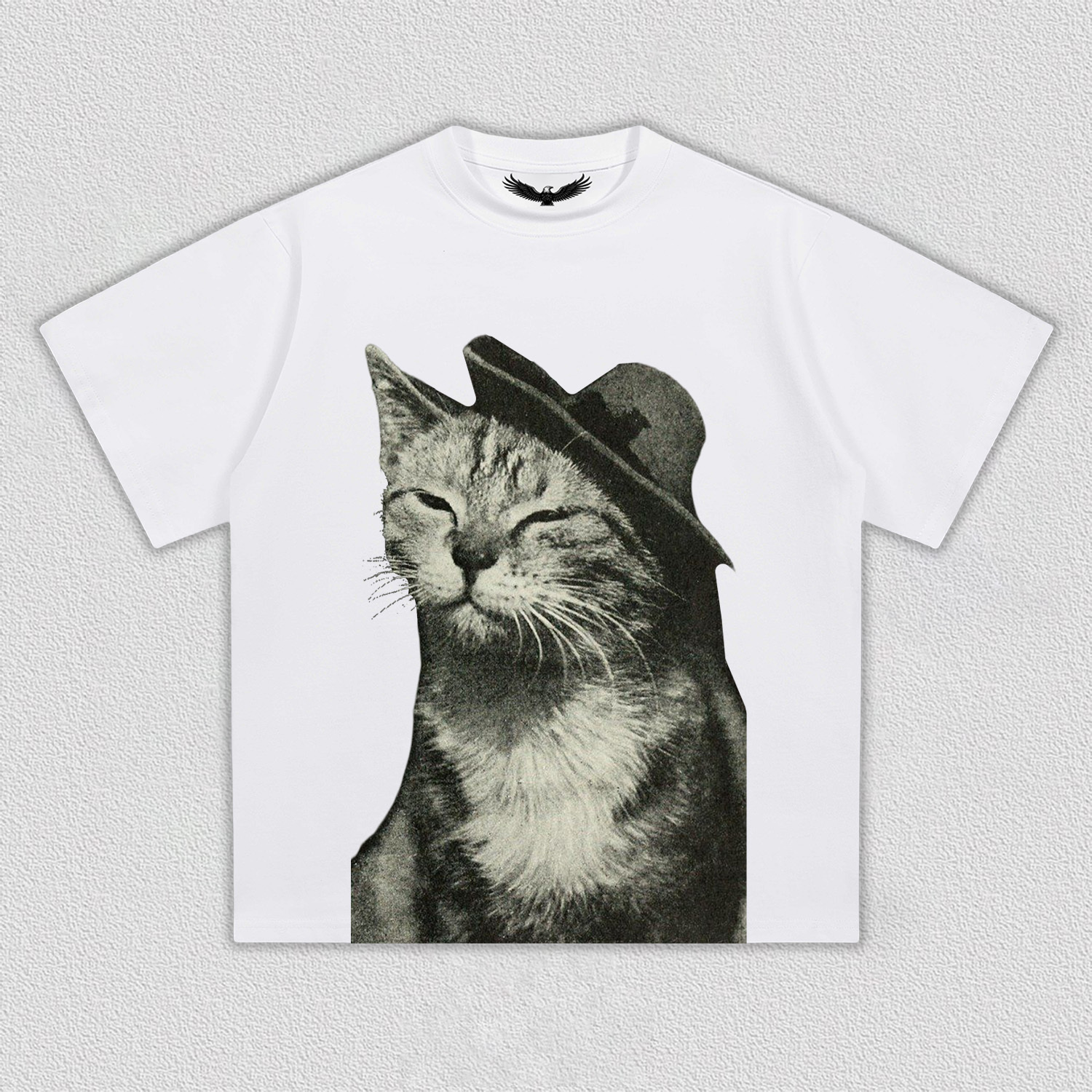 Lazy Moment of Cat with Hat T-Shirt