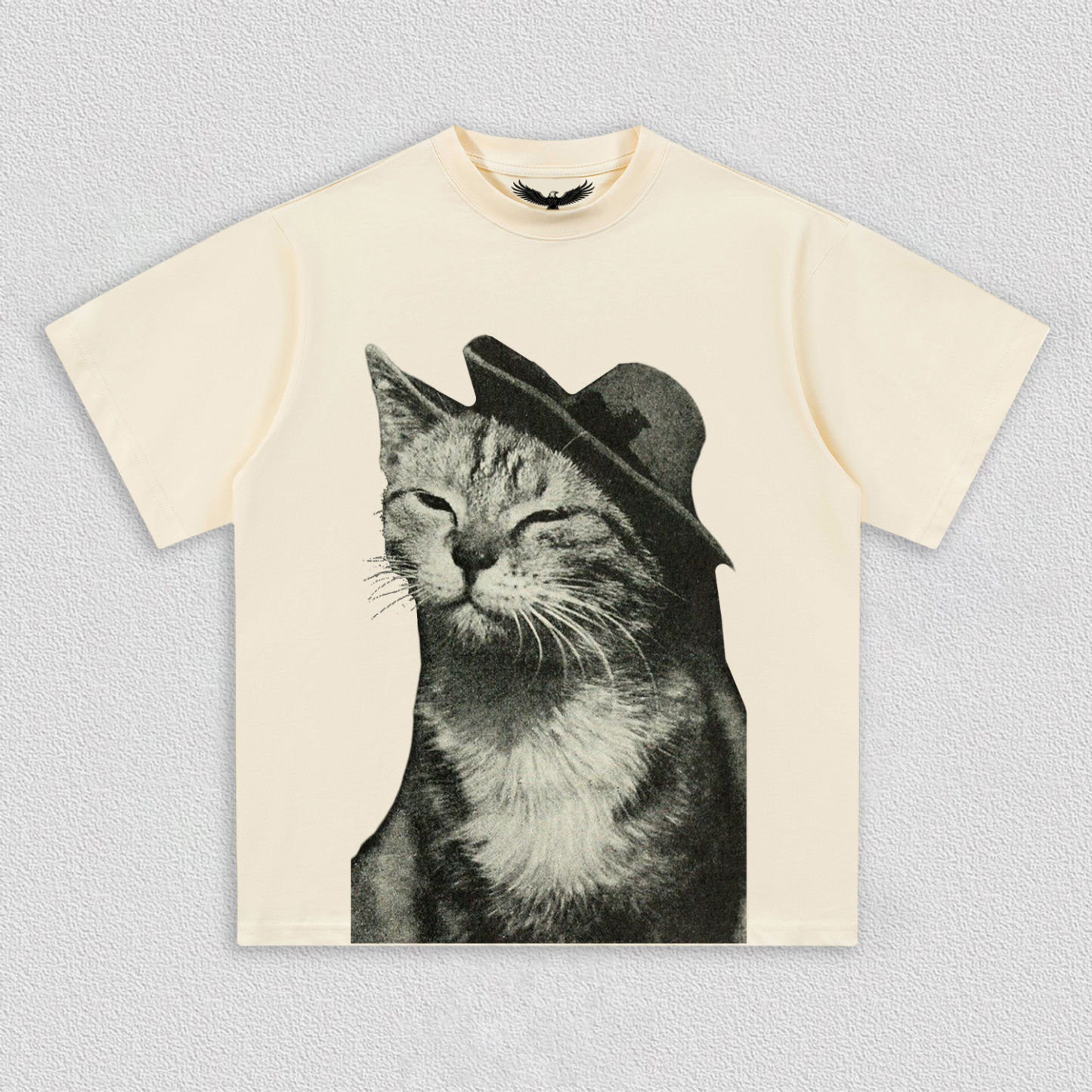 Lazy Moment of Cat with Hat T-Shirt
