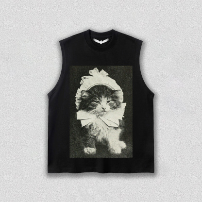 Vintage - Dressed Kitten T-Shirt