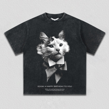 Cat's Birthday Wish T-Shirt