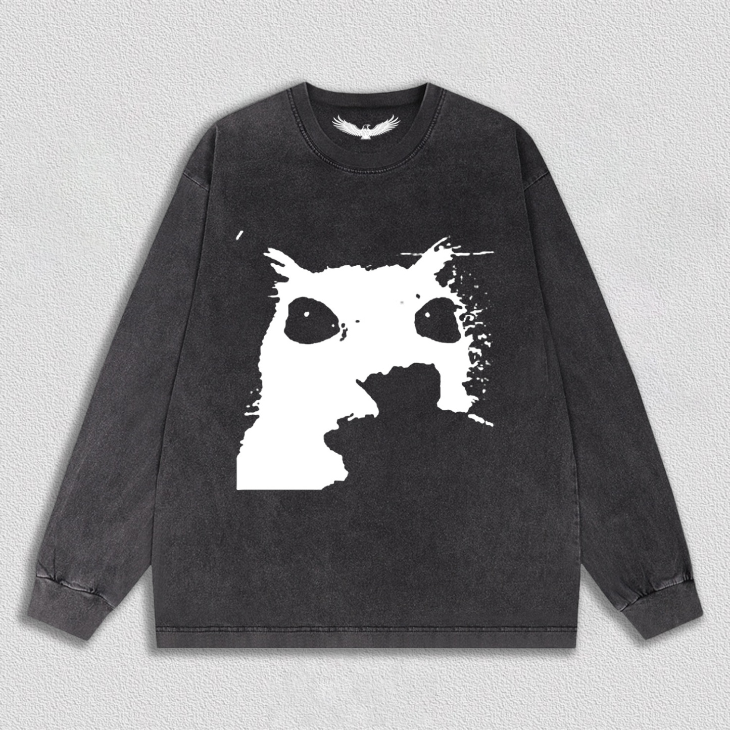 Dark Art Cat Silhouette T-Shirt
