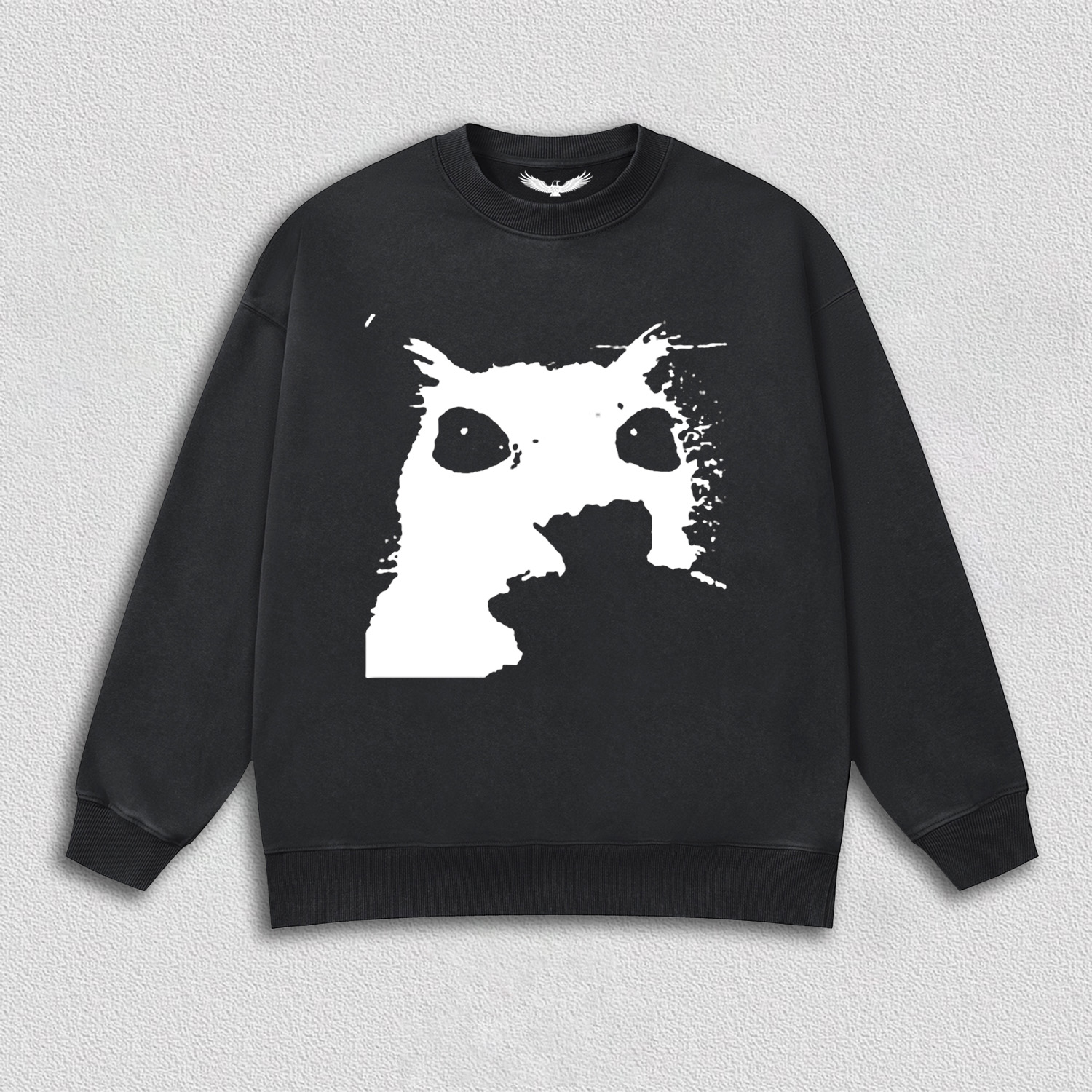Dark Art Cat Silhouette T-Shirt