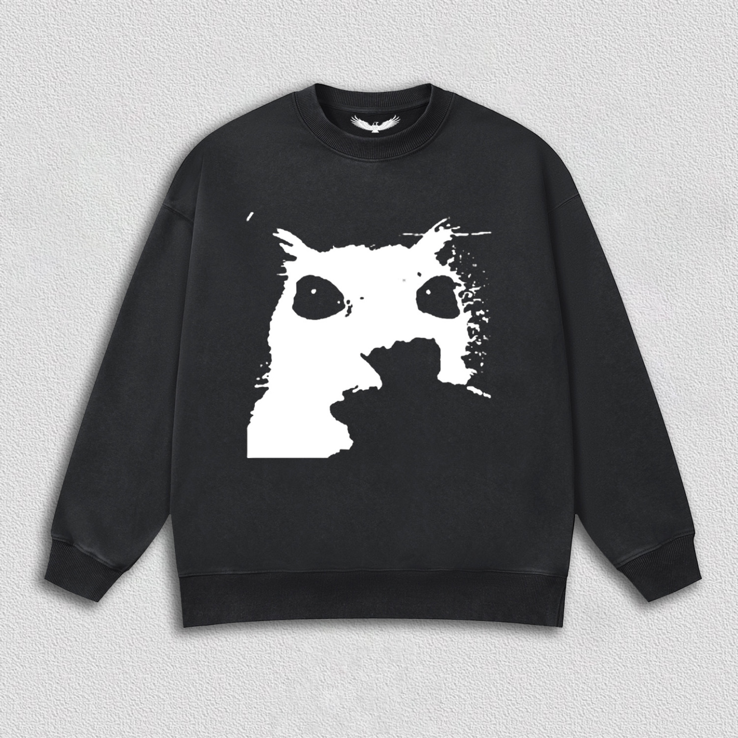 Dark Art Cat Silhouette T-Shirt