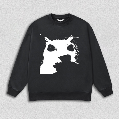 Dark Art Cat Silhouette T-Shirt
