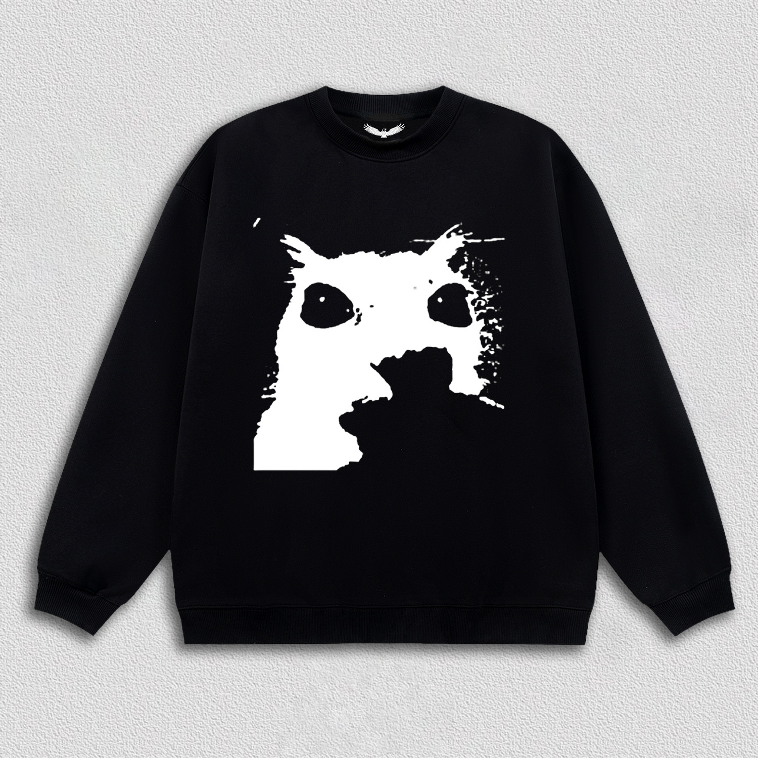 Dark Art Cat Silhouette T-Shirt