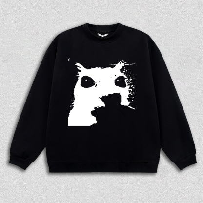 Dark Art Cat Silhouette T-Shirt