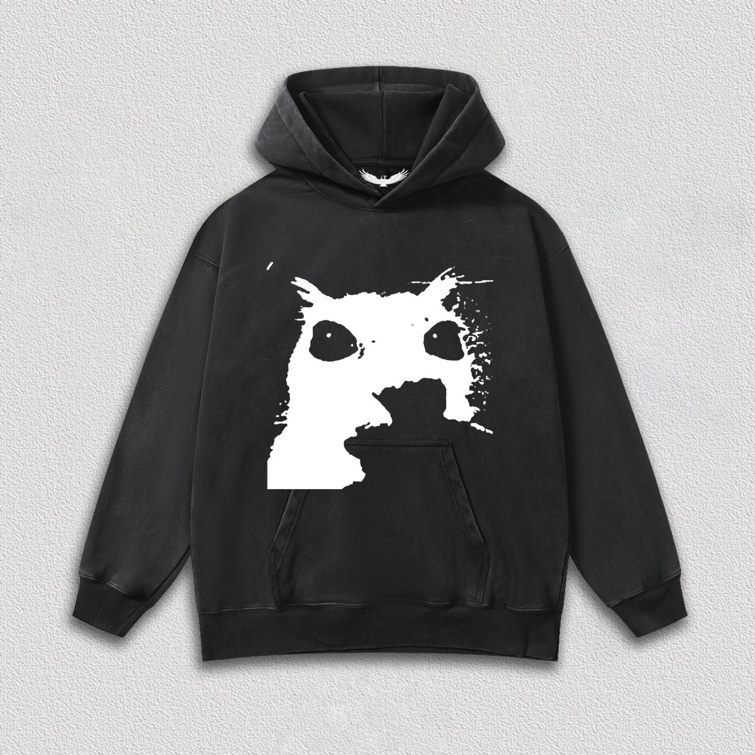 Dark Art Cat Silhouette T-Shirt