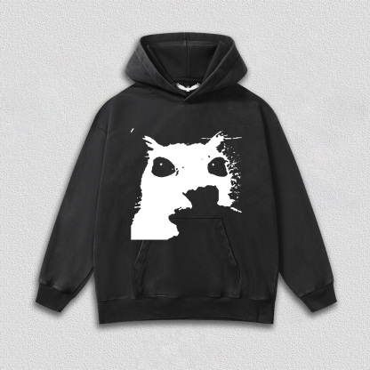 Dark Art Cat Silhouette T-Shirt