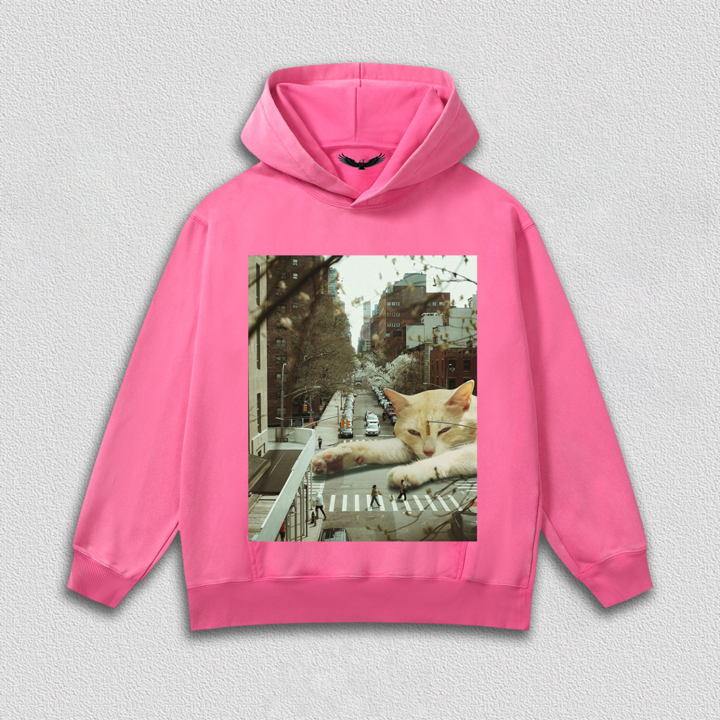 Lazy Cat on City Street T-Shirt