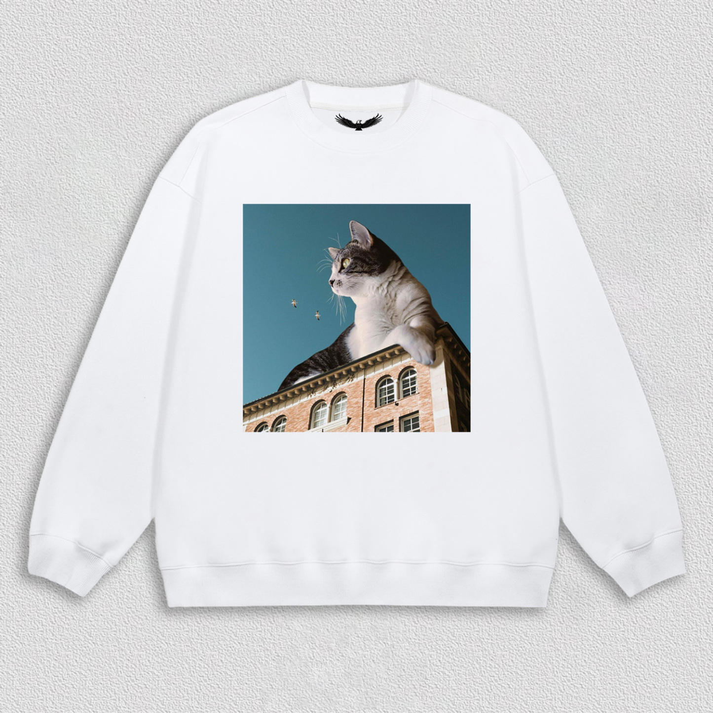 Cat on the City Roof T-Shirt
