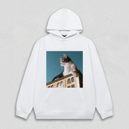 Cat on the City Roof T-Shirt