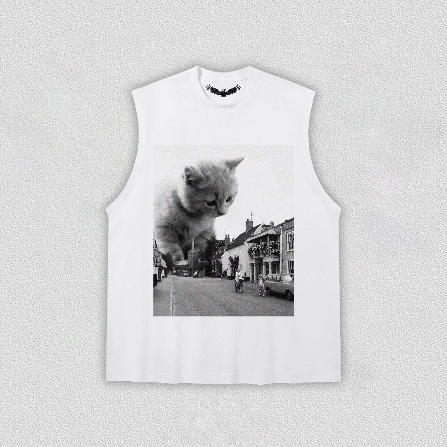 Giant Cat in the Town T-Shirt