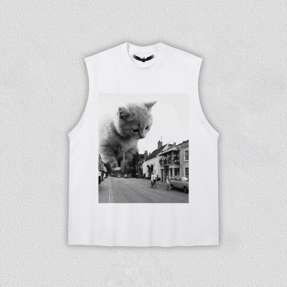 Giant Cat in the Town T-Shirt