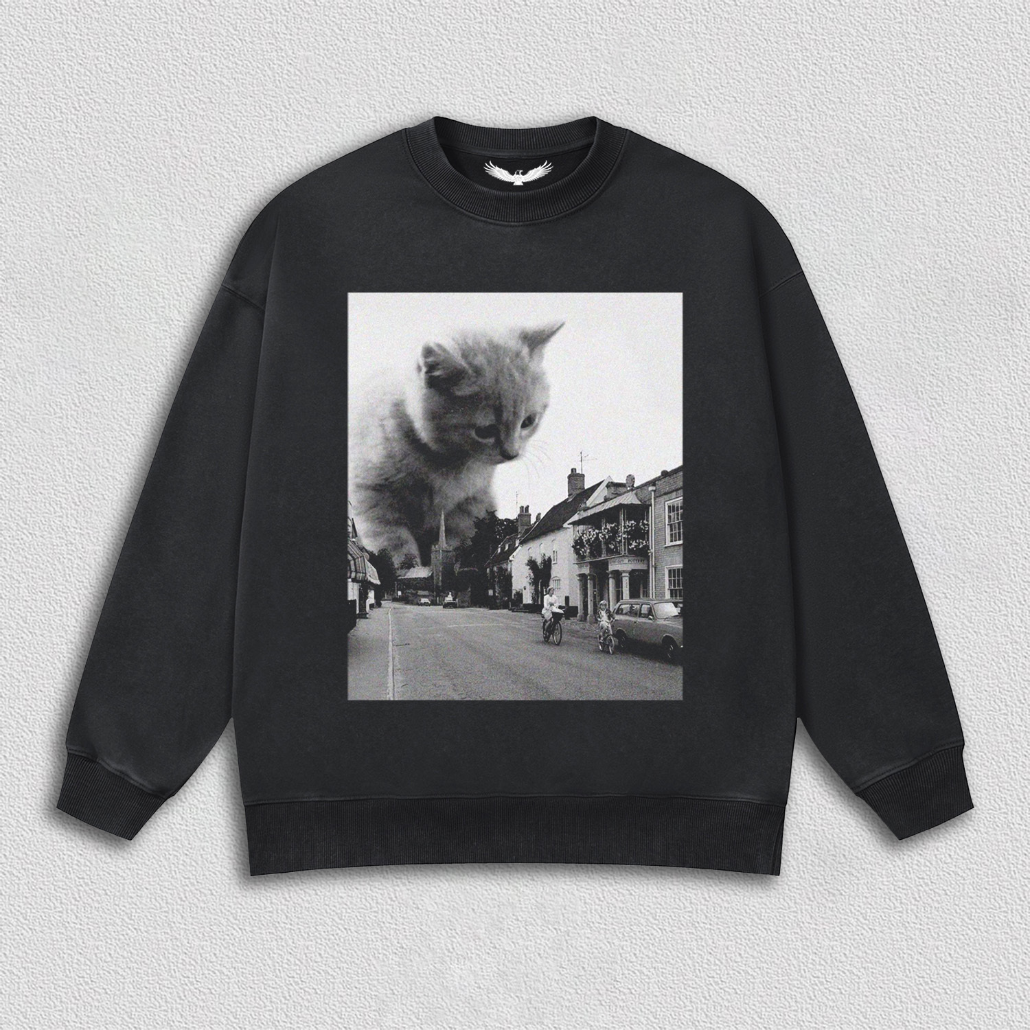 Giant Cat in the Town T-Shirt