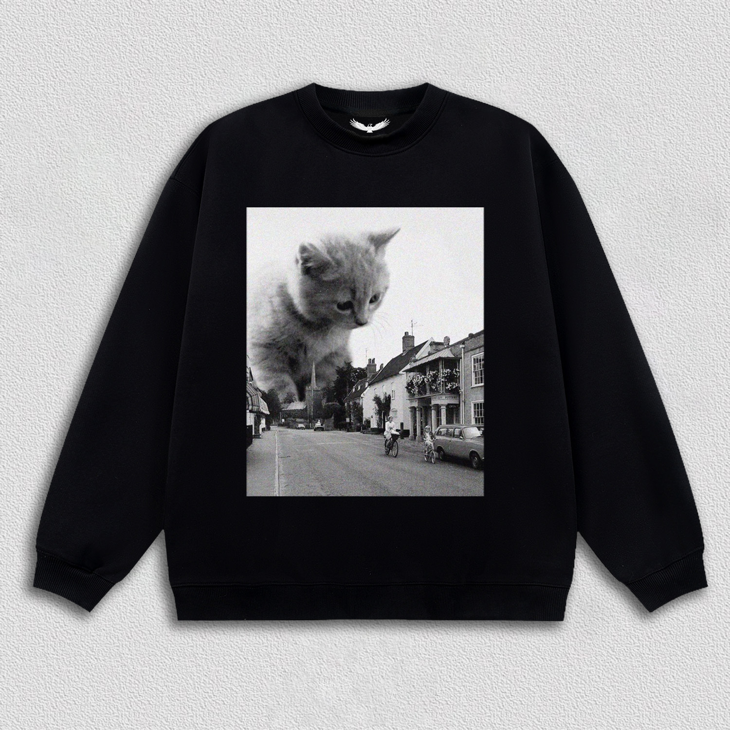 Giant Cat in the Town T-Shirt